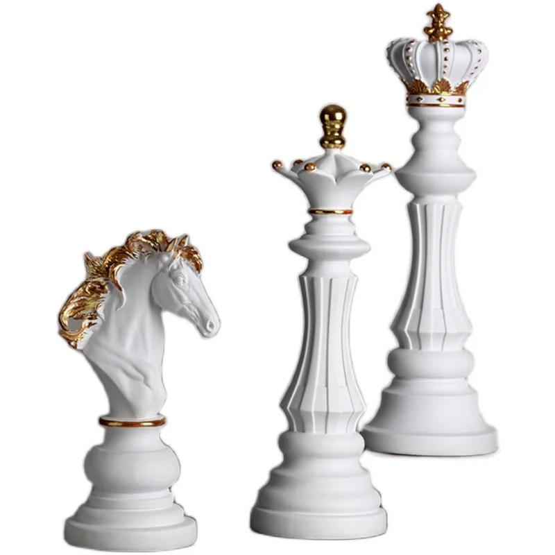 

Креативный шахматный орнамент, ремесло, ТВ-шкаф, офисное исследование, настольное украшение