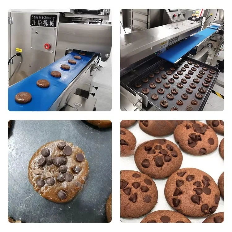 Customizable Multi-Function Automatic 304 Stainless Steel Chocolate Sandwich Cookie Production Machine
