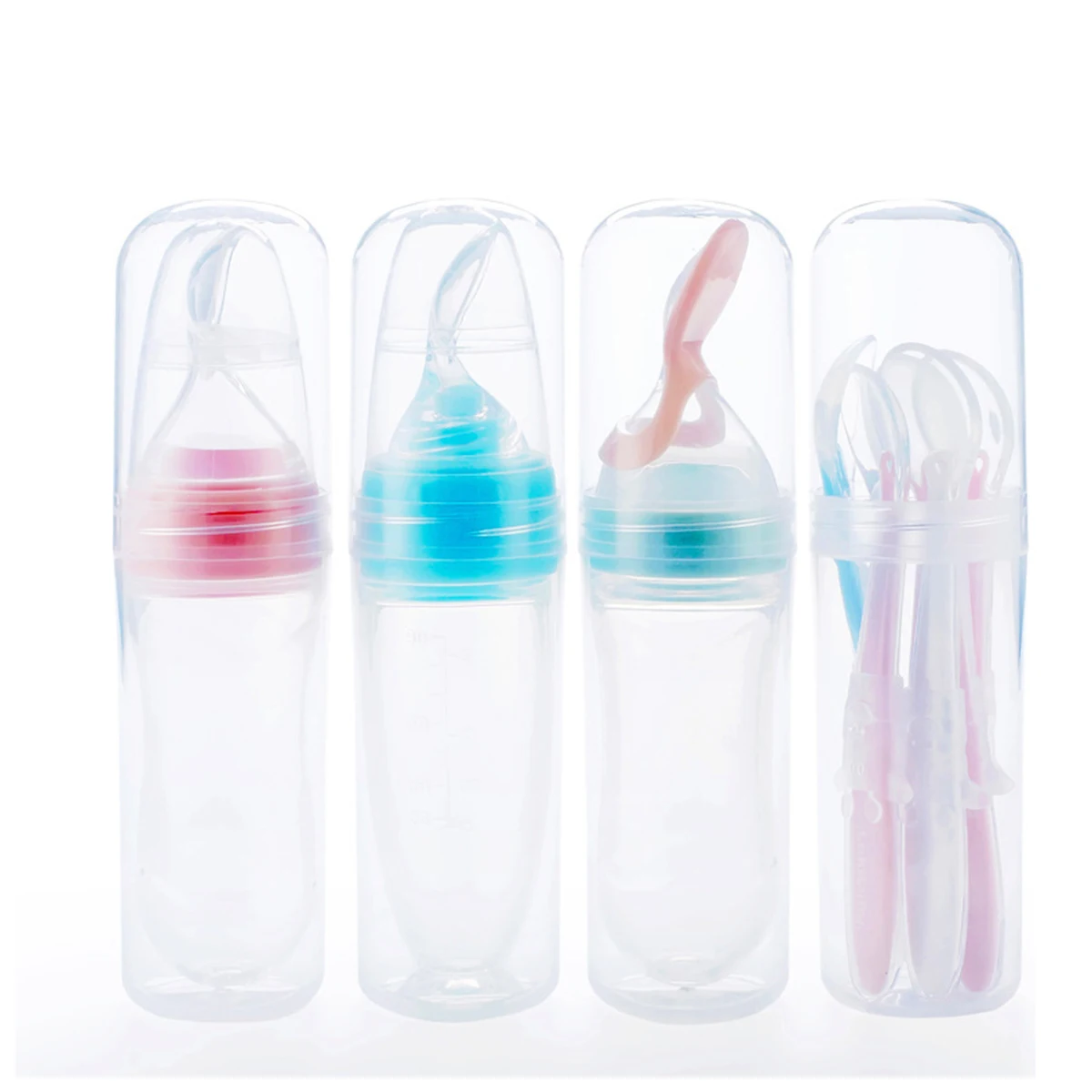 

10Pcs Creative Toothbrush Storage Containers Round Edges Smooth Design for Travel Home Use Toothbrush Storage Box