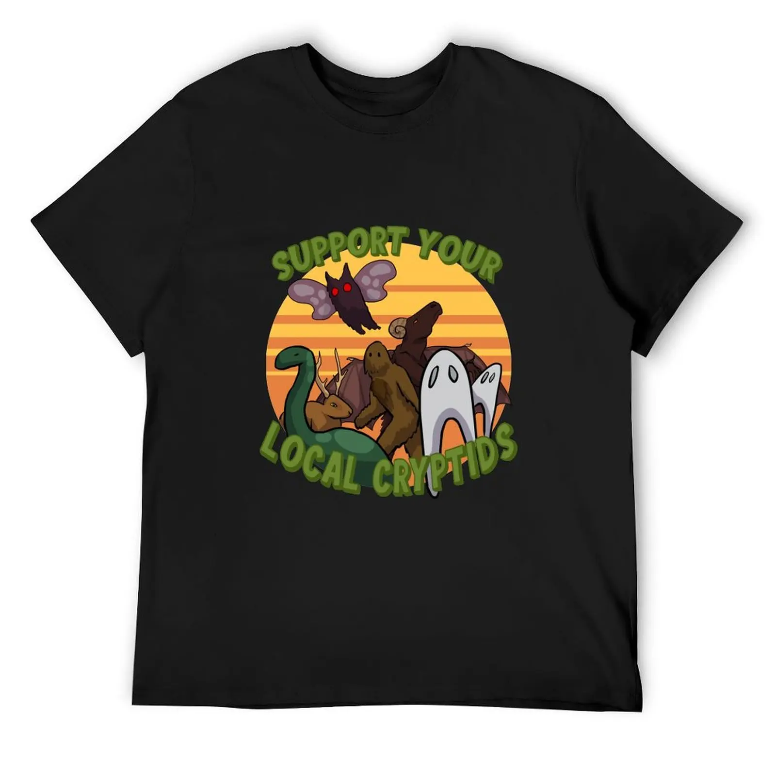 

Support Your Local Cryptids T-Shirt quick-drying affliction shirts graphic t shirt vintage luxury clothes men