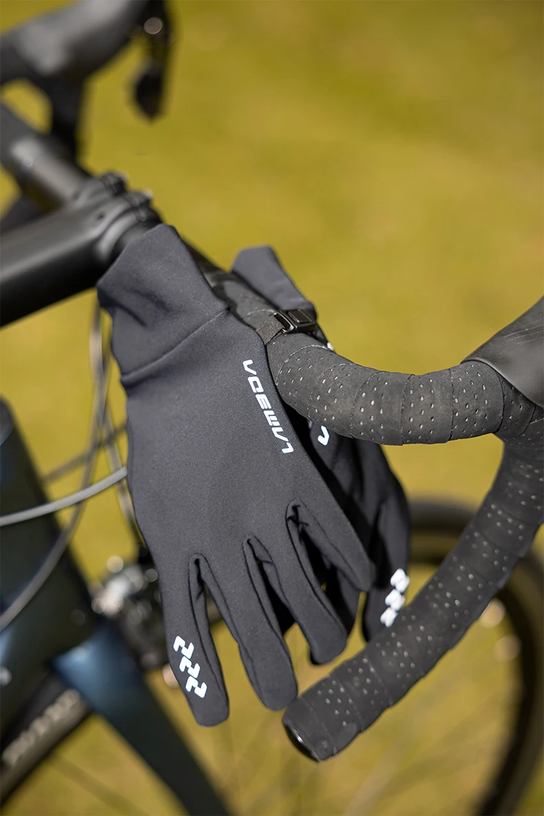 LAMEDA Winter-Fahrradhandschuhe 5-15 ℃ Touchscreen Reiten Thermal Road Mountainbike Vollfingerhandschuhe Fahrradzubehör für Herren – Detail 5
