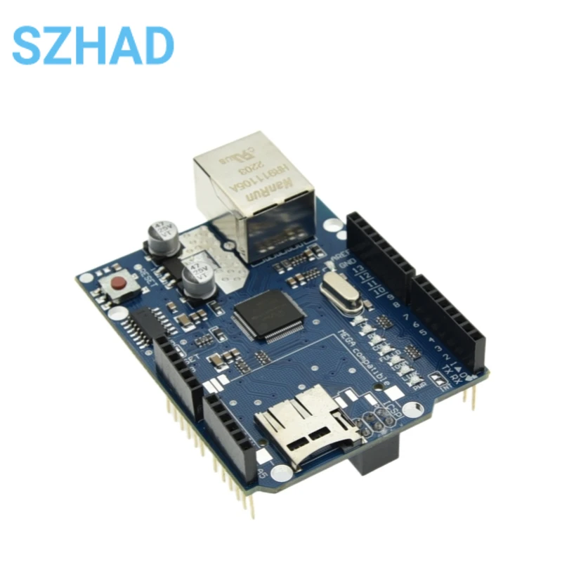 Shield Ethernet Shield W5100 R3  Mega 2560 1280 328 UNR R3 W5100 Development Board For Arduino