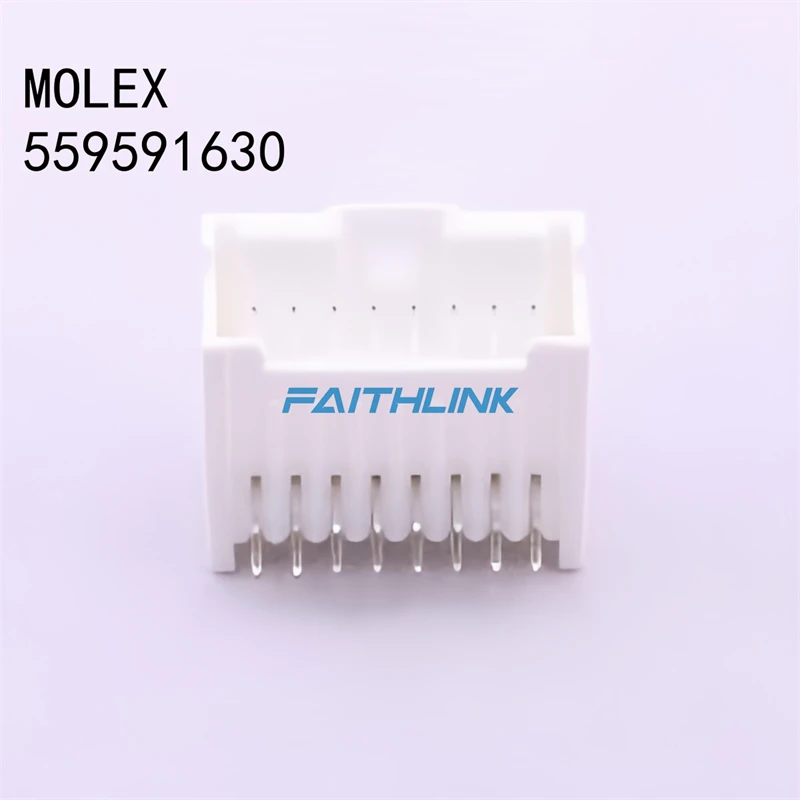 

10PCS 559591630 55959-1630 MOLEX connector 2x8P spacing: 2mm curved insertion 100% New original