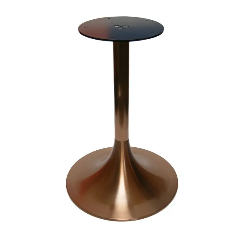 

Stainless steel horn feet, horn disc feet antique wrought iron table feet model room table with exhibition hall round table rack