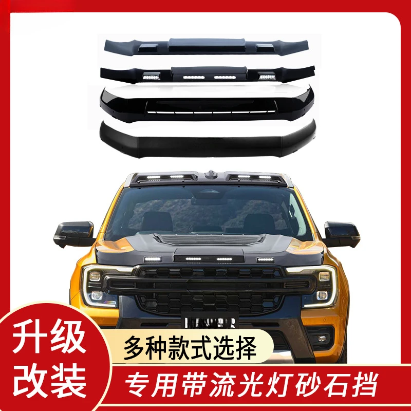 

Подходит для Ford Ranger, автомобильный песчаный блок, крышка машины, модификация колеса, бровей, светильник на крыше, дефлекторы окон, аксессуары