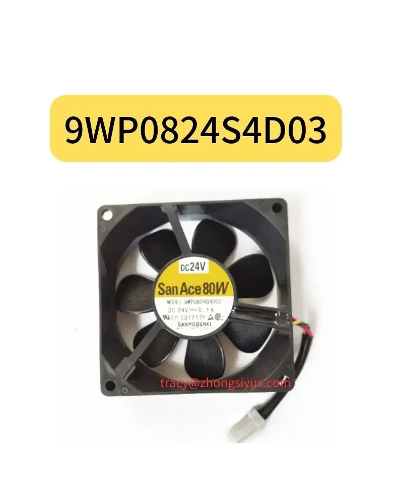 

New 9WP0824S4D03 DC24V 0.1A SANYO inverter waterproof cooling fan