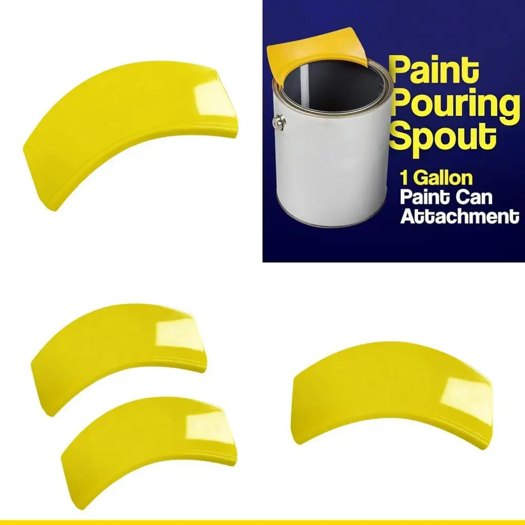 

SZCH Innovative Paint Bucket Lip Extension Painters Tool 1/2pcs for Drip Pouring