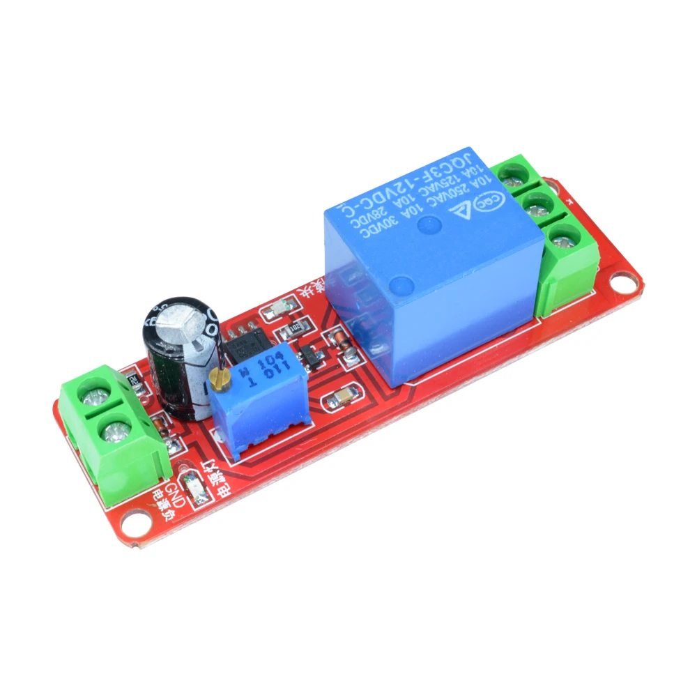 DC12V Time Delay Relay NE555 Time Relay Shield Timing Relay Timer Control Switch Car Relays