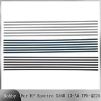 Tira de goma para HP Spectre X360 13-AW, accesorios de repuesto para carcasa inferior de ordenador portátil, color azul, plateado y marrón, TPN-Q225