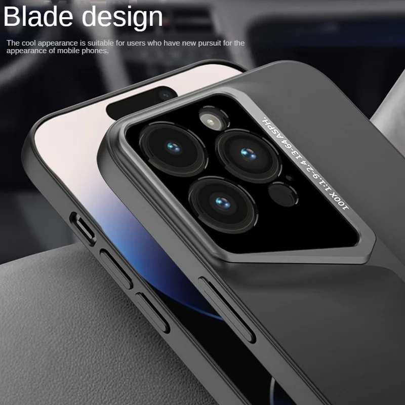 Luxury Blade Warrior Phone Case for IPhone14 Anti-fall Protective Case Cover Shell for IPHONE 14 Promax