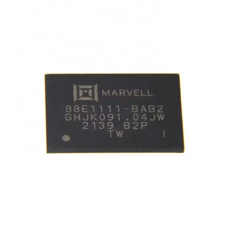 5/PCS LOT Original stock 88E1111-B2-BB2C000 packaged BGA-117 Ethernet transceiver IC chip