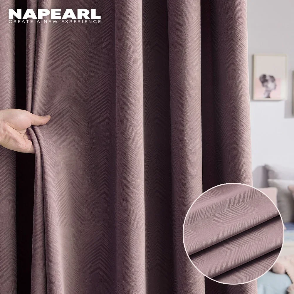 

Modern Pink Blackout Curtains For Living Room Bedroom Thermal Insulated Thick Window Curtain Treatment Solid Color Drapes Pink