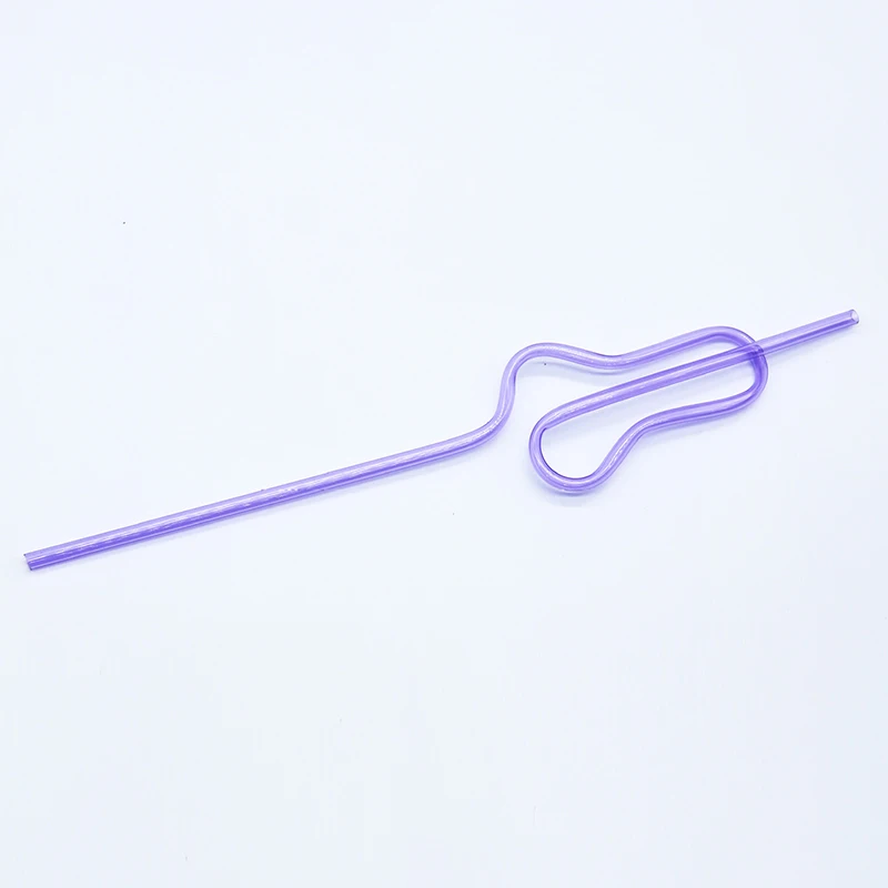 Cannucce di plastica piegate colorate da 5 pezzi Sposa per essere cannucce riutilizzabili per cocktail di frullato da festa e uso domestico