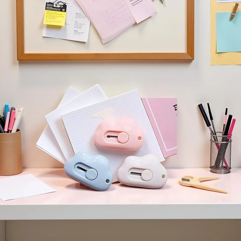 3PCS Letter Cutter，Mini Shrink Wrap CaseOpener Mini Security Blade Case Opener Plastic Letter Cutter Mini Sharp Blade Box Cutter