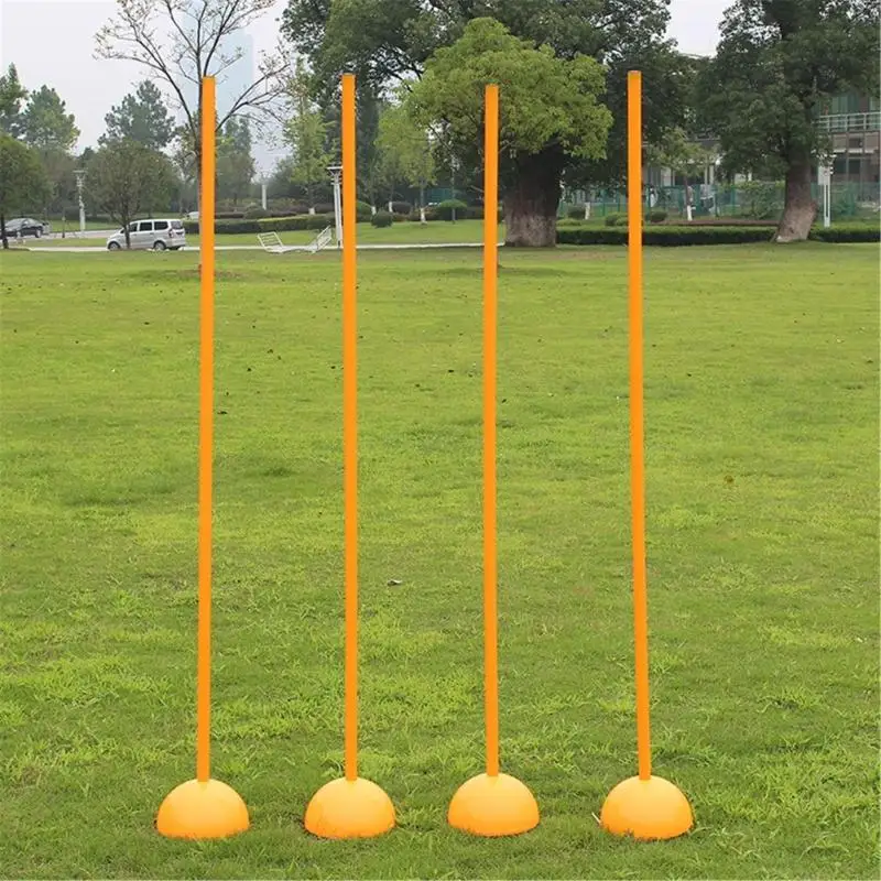 

2Pcs Multipurpose Water-Filled Stability Poles Base Football Agility Poles Stand 4XBB