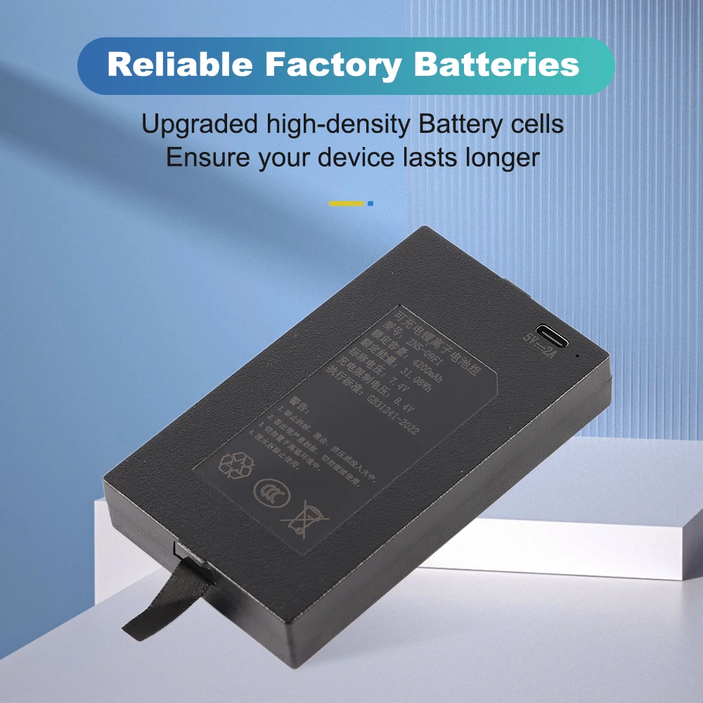 ETESBAY ZNS-09F1 4200mAh Replacement Battery For Smart Door Lock