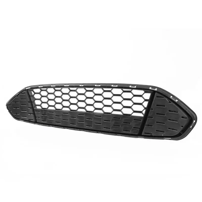 Front Bumper Grille For Ford Fusion Mondeo 2013 2014 2015 2016 Honeycomb Hex Mesh Upper Central Racing Grille  Car Accessories