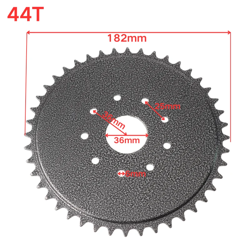 415-110L Chain 10T Front Sprocket and 44T Rear Sprocket Set for 49CC 60CC 80CC Motorcycle Bicycle Pit Dirt Mini Bike ATV