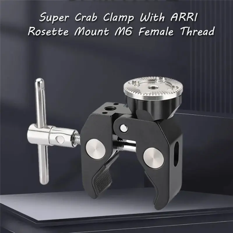M51K-Super Crab Clamp With M6 Female Thread& 3/8