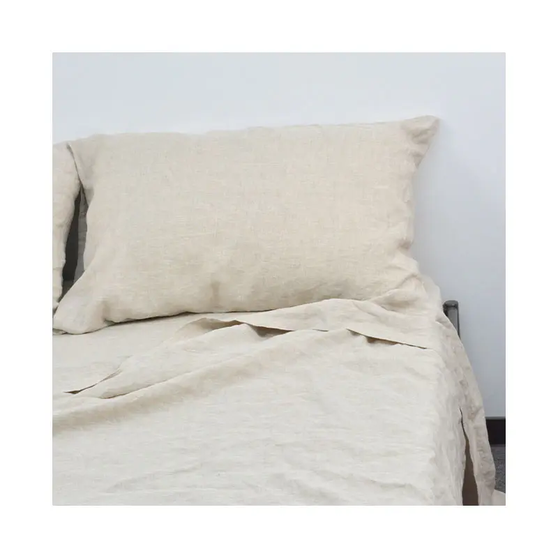 Pure Linen Soft Solid Color Pillowcase 40x60 50x70 Envelope Pillow Case Household Bedding Pillow Cover