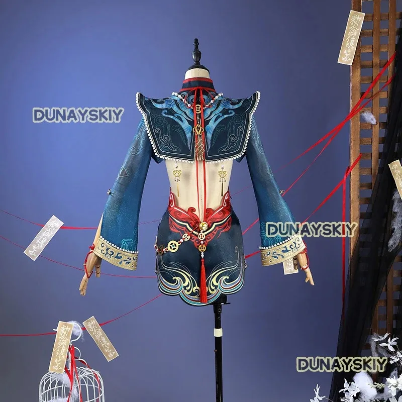 Naraka: Bladepoint Tessa Cosplay Costume Anime Tessa Little Sexy Dress Halloween Costumes Party Cheongsam