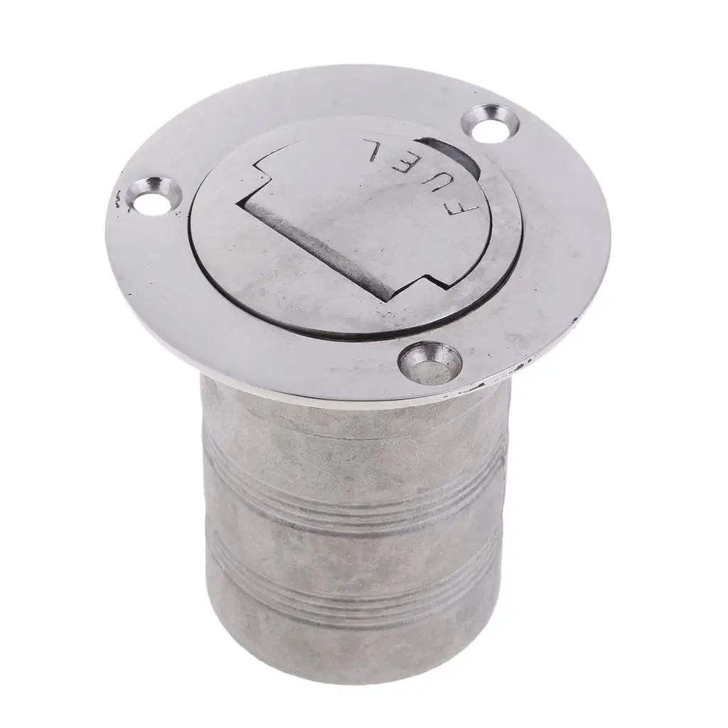 Stainless Steel 316 Marine Boat Deck Fuel Filler 50mm Hose Marine Stainless Steel Accessories for Yacht and Boat Fuel Tanks