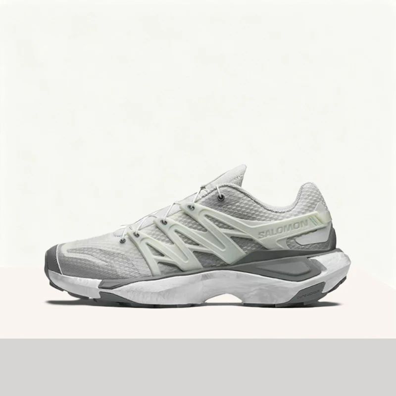 Salomon XT PU.RE Advanced Low-cut running shoes with stability,lateral support, and footbed protectionunisexSilver-Gray 478587