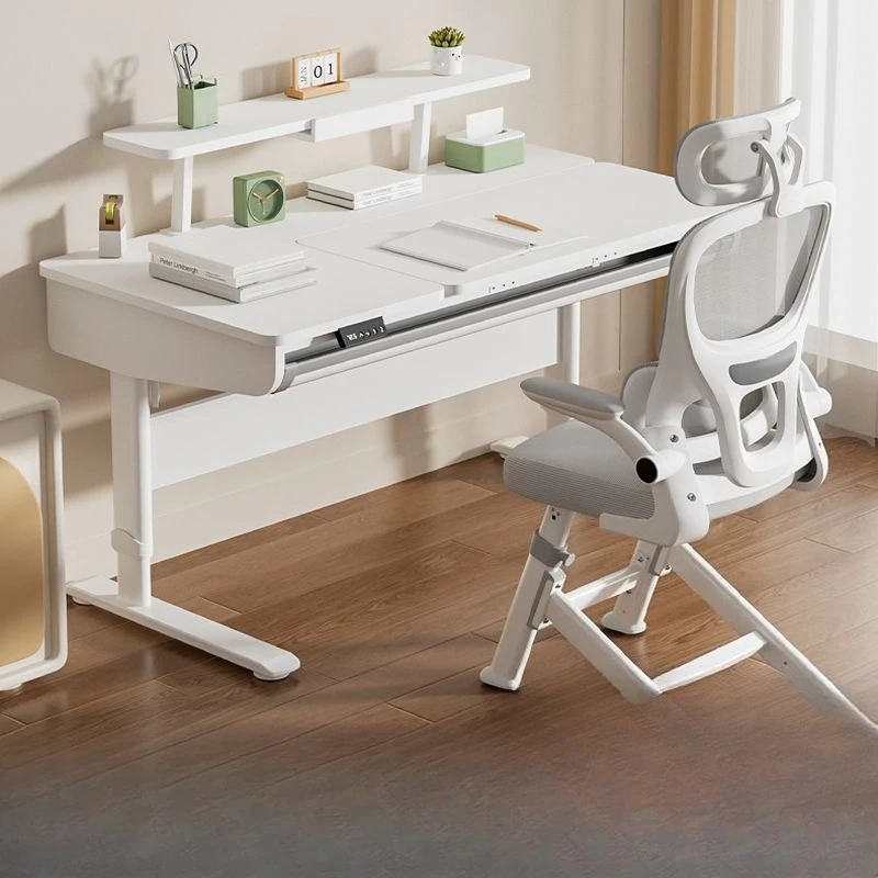 

Customized, solid wood, electric lifting table, smart, computer table