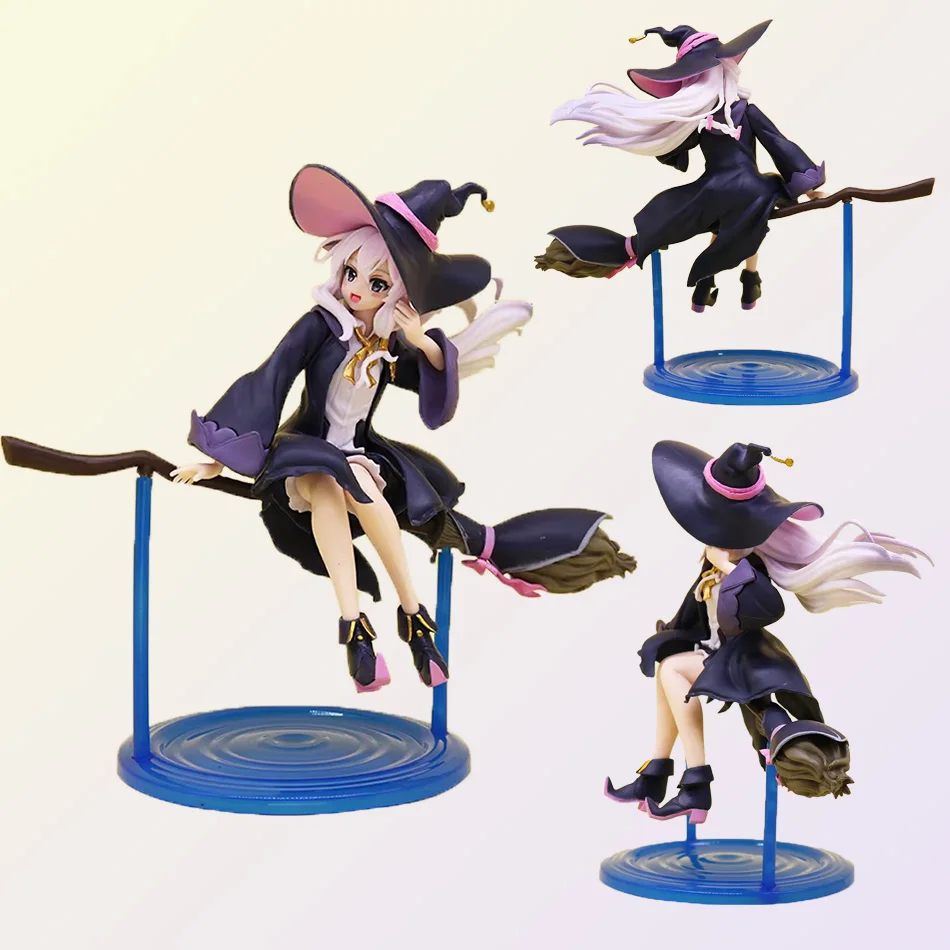 New Hot Wandering Witch: The Journey Of Elaina 19cm Elaina PVC Action Figure Model Toys For Kids party gift