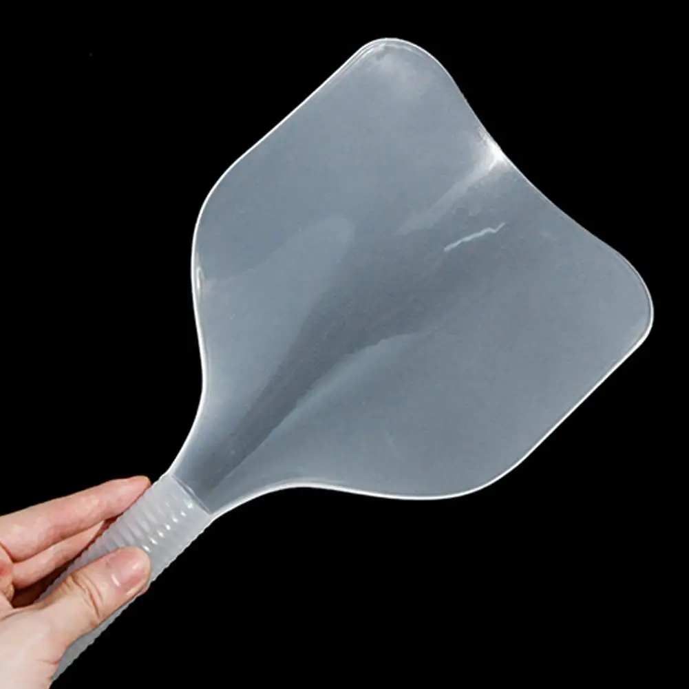 جديد شفاف حلاقة الوجه درع البلاستيك تصفيفة الشعر صالون تصفيفة الشعر مقاوم للماء الغطاء الواقي أدوات تصفيف الحلاق الوجه #1