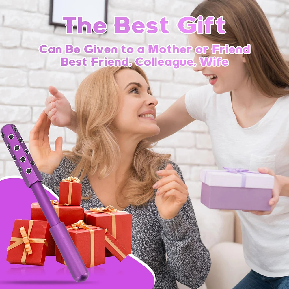 

24 Germanium Face Massage Beauty Acupoint Roller Stick Wholesale Beauty Roller Tool Face Gua Sha Massager Women Skin Care Beauty