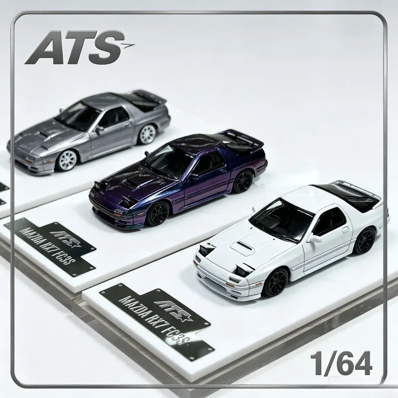 ATS 1/64 Alloy Mazda MX-5 Real Car Model Figurine - Collectible, Adult Decorative Item, Boys' Gift