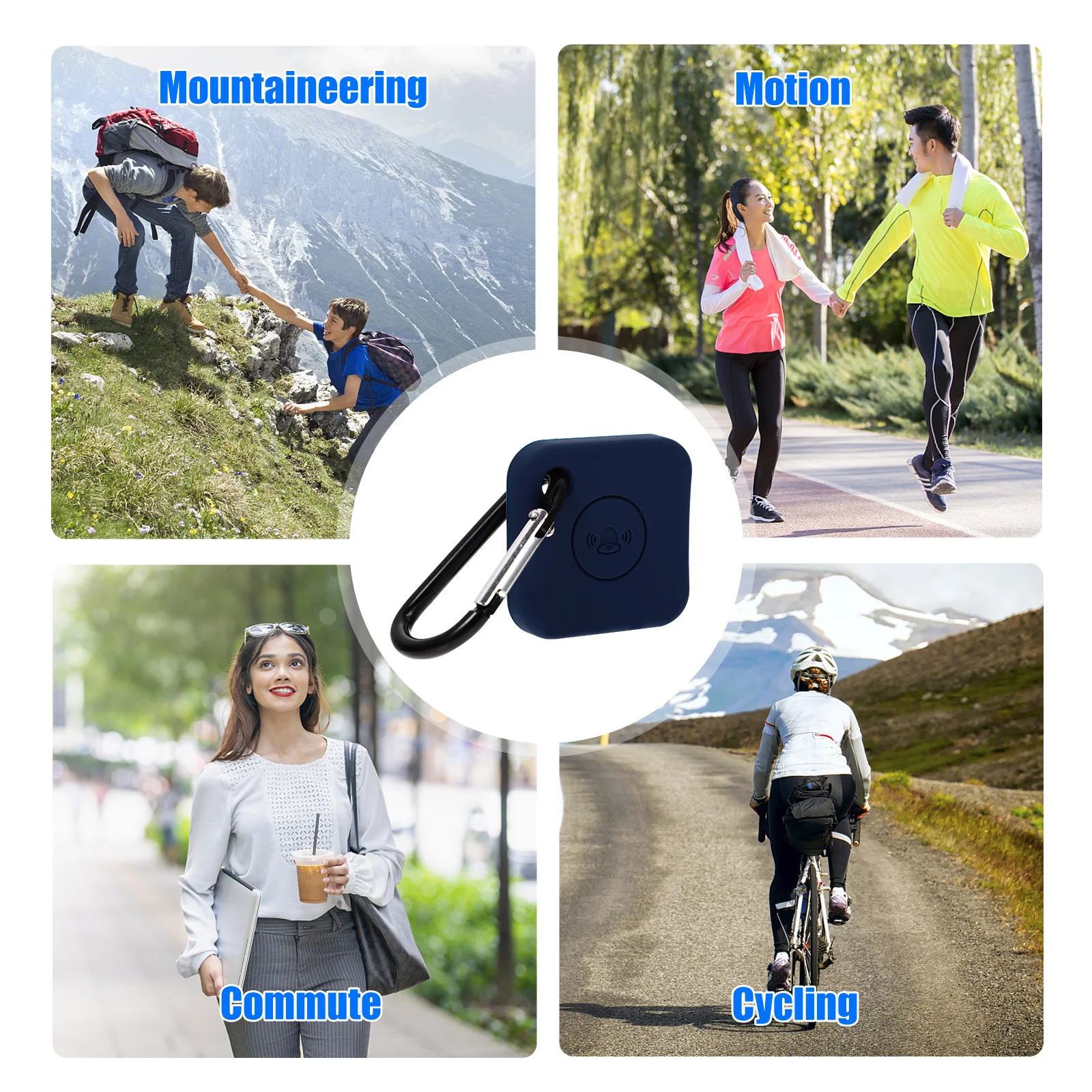 

Защитный чехол Smart Tracer, силиконовый протектор, портативный чехол с защитой от царапин и брелком, совместимая плитка Mate