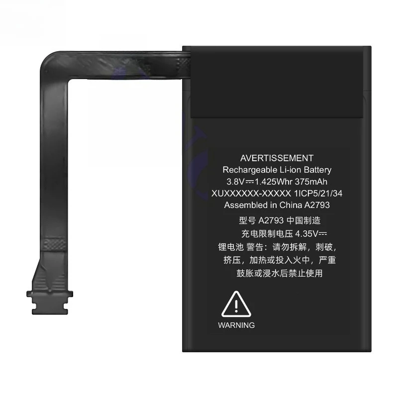 High Quality 3.8V 375mAh A2793 Battery For Apple Airpods 3 Bluetooth Earphone Compartment Charging Case New Replacement Battery