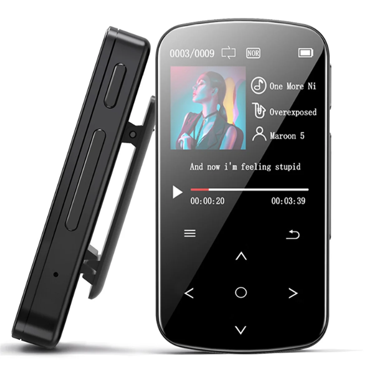 NEW BENJIE M9 MP3 Player 32GB HiFi Lossless Sound Bluetooth Clip Music Voice Recorder FM Radio
