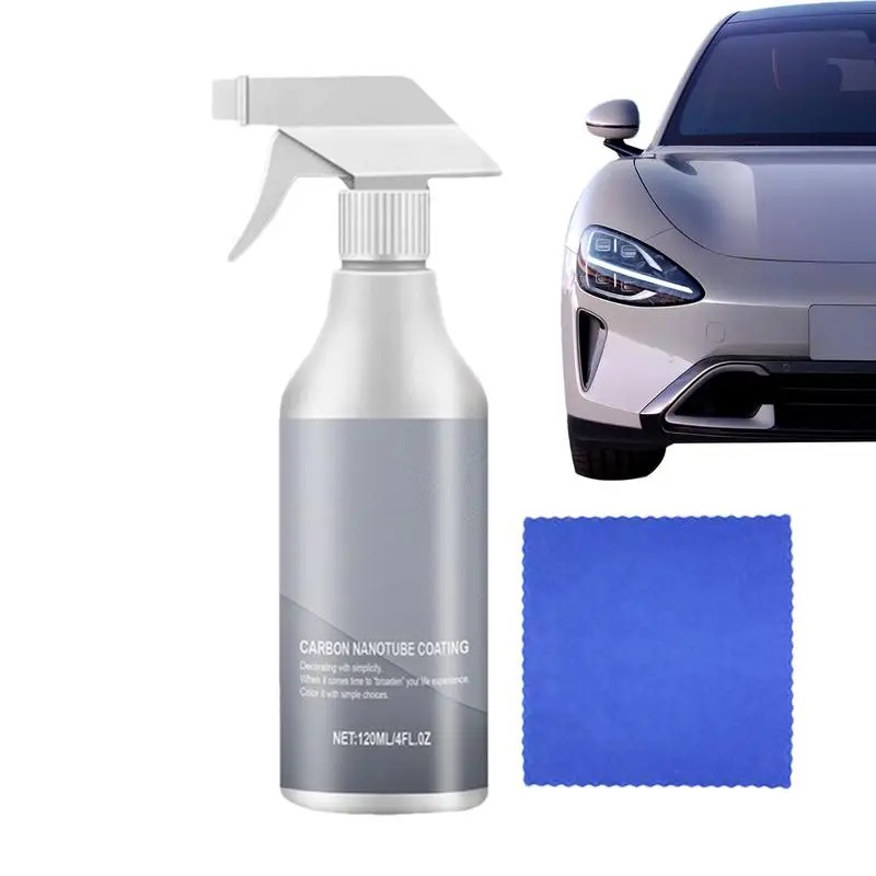 

3 In1 Rapid Ceramic Coating Agent Fortify Car Wax Polish Spray Hydrophobic Intense Gloss Shine Glass Wheel Paint Sealant Detail