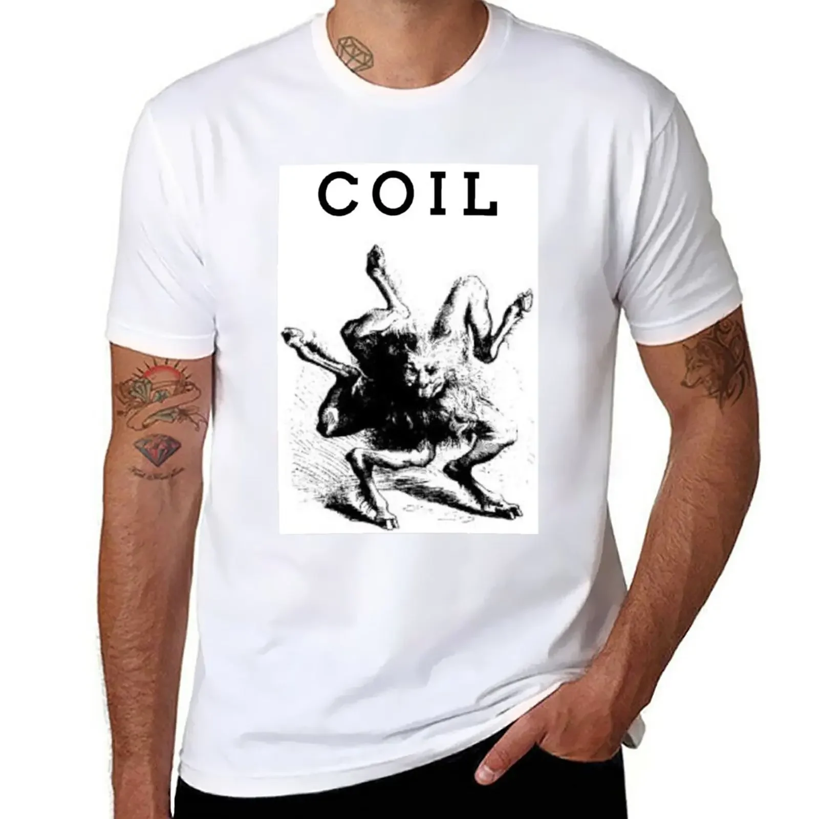 Coil T-Shirt animal prinfor boys sublime men workout shirt