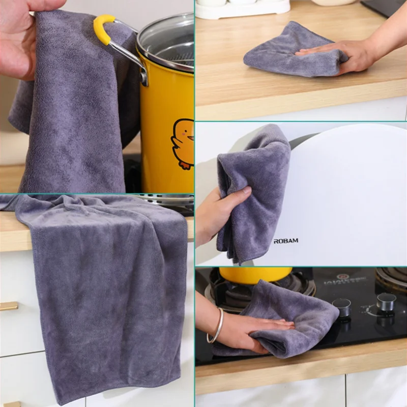 4/8pcs Absorbent Salon Towel - Anti Bleaching, Fast Drying Polyester Fiber Water Treatment Face Towel, Suitable for Hairdressers