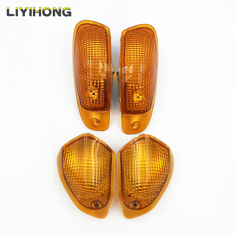 Front Rear Turn Signal Light Lens For KAWASAKI ZZR400 ZZR600 1993-2008 ZZR 400 600 Motorcycle Accessories Lamp Cover EX400 EX600