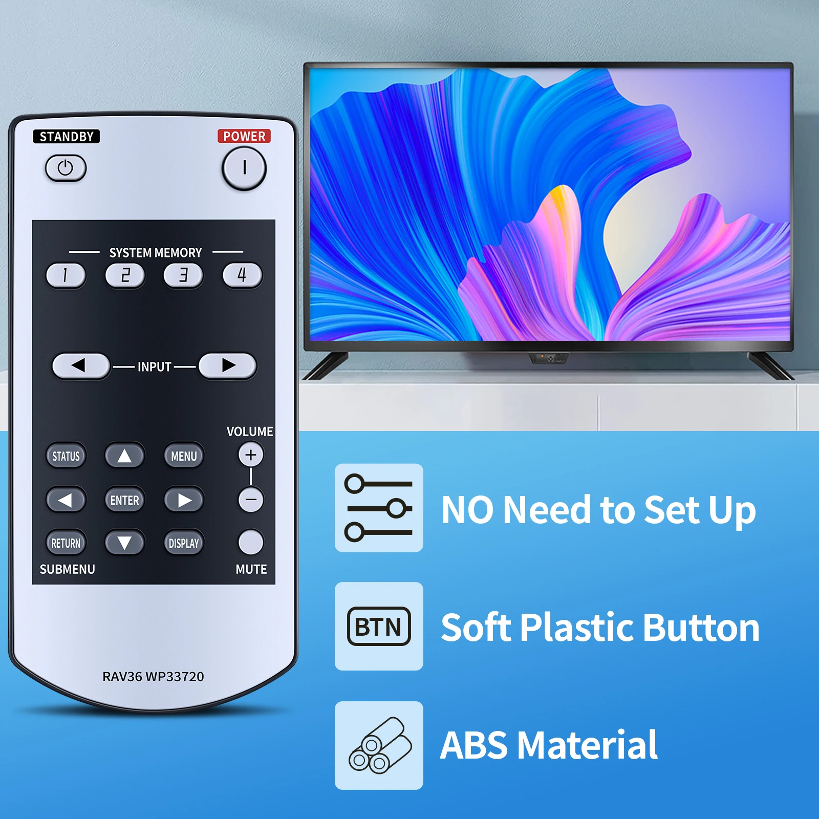 لياماها RAV36 WP33720 استقبال التحكم عن بعد RX-V3900 RX-V3900BL RX-Z7