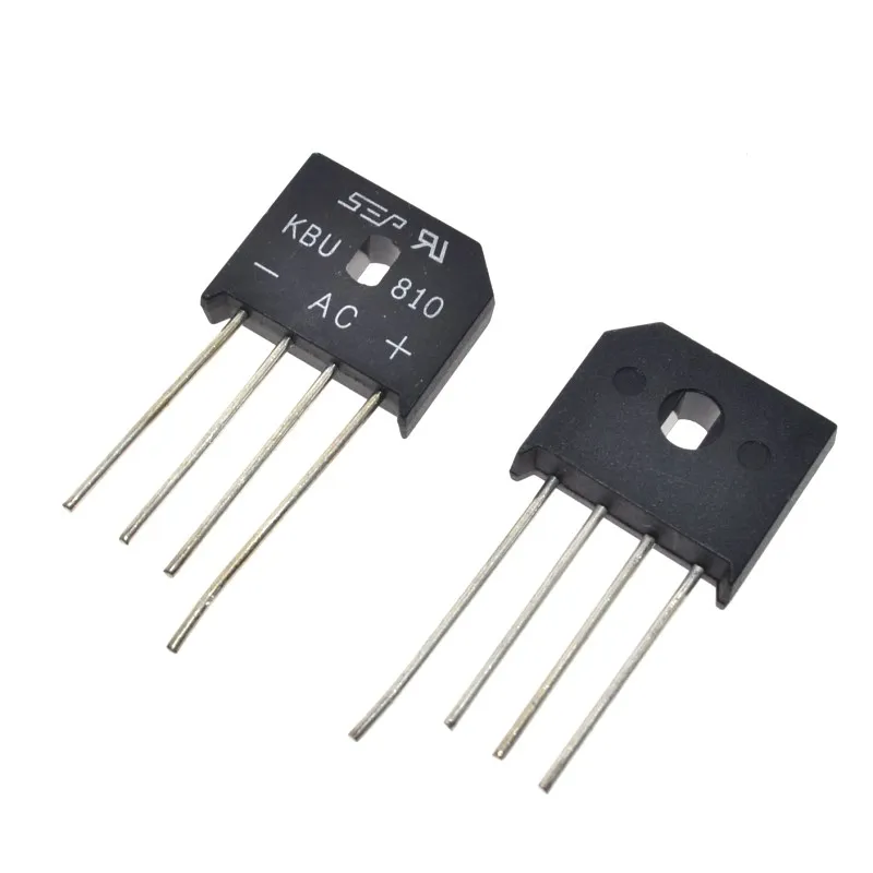 10PCS KBU810 KBU-810 8A 1000V diode bridge rectifier new and original IC