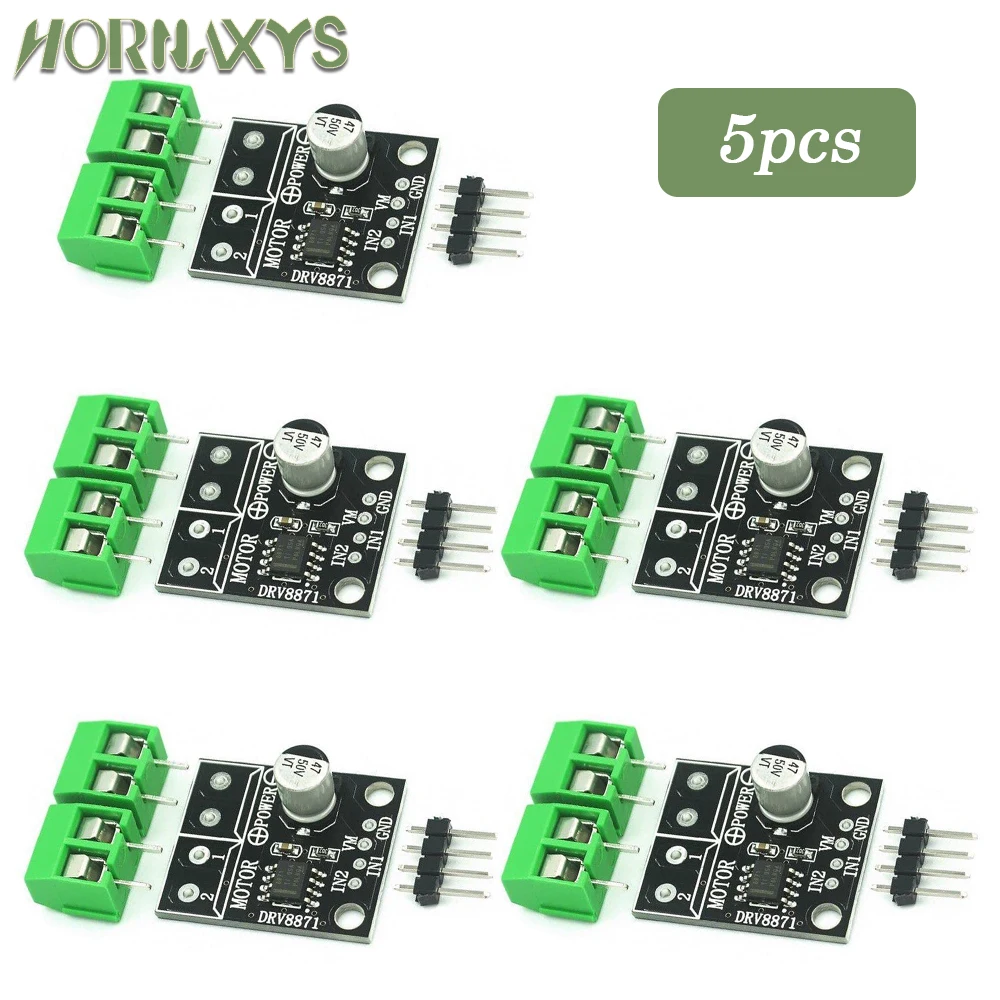 1-10pcs DRV8871 H-Bridge Brushed DC Motor Driver Breakout Board for Arduino