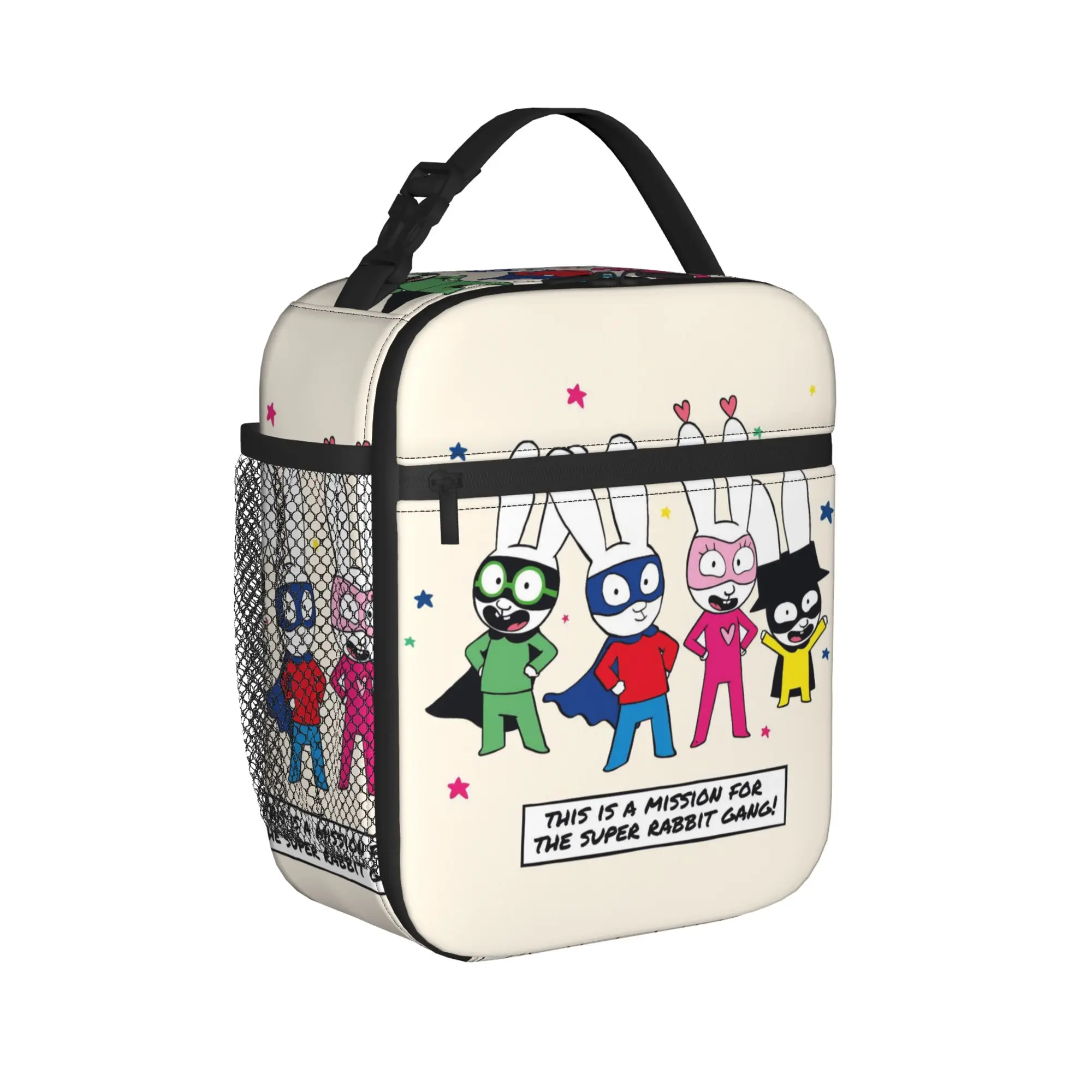 Simon Super Rabbit Accessories Insulated Lunch Bag For Work  Storage Food Boxes Portable Thermal Cooler Lunch Boxes