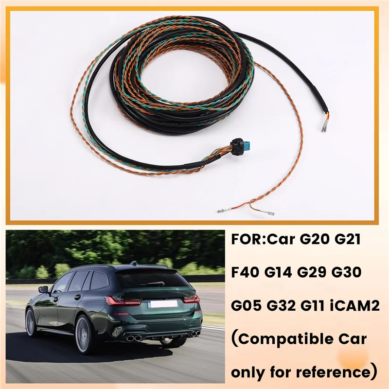 Classy-Car Retrofit Reverse Camera Cable Wiring For BMW G20 G21 F40 G14 G29 G30 G05 G32 G11 ICAM2