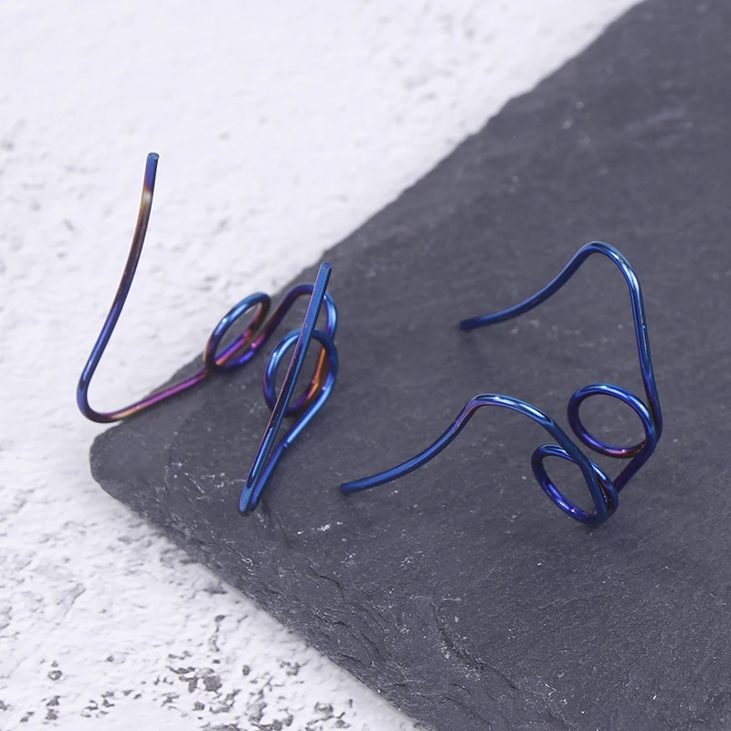 2 pezzi foro singolo molla universale moto scooter pinza freno a disco molla pastiglia freno separatore automatico schegge