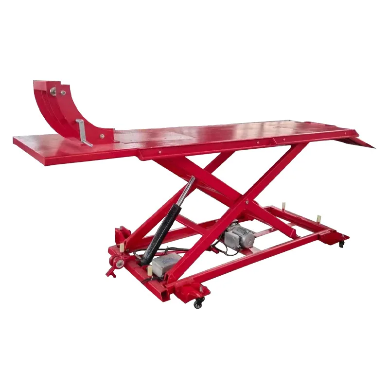Motorcycle repair lift platform, hydraulic lift platform, motorcycle jack, electric motorcycle maintenance lift platform