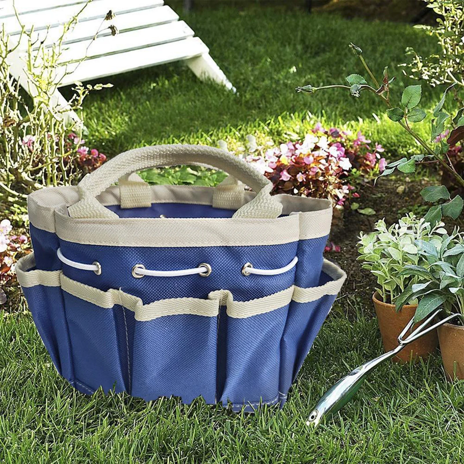 ZK10 Borsa da giardino Borsa portaoggetti per attrezzi da giardino Regali da giardinaggio per donne e uomini
