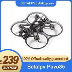 Original Genuine Stock Betafpv Pavo35 Brushless Whoop Quadcopter With F722 35A AIO V2