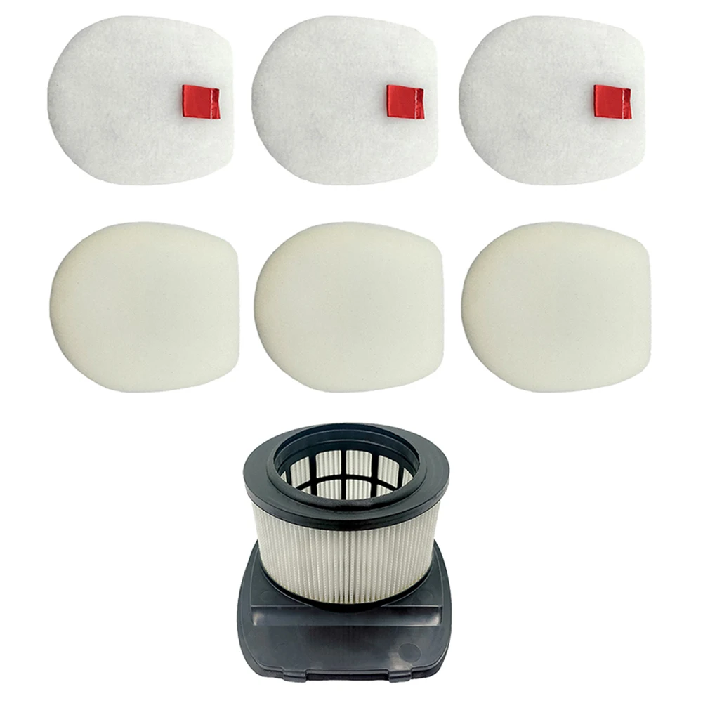 4pcs Filter Element White Cotton For SHARK IC300 IZ251UK IZ201UK IZ202SM IZ201ME IZD260CN Vacuum Cleaner Filter