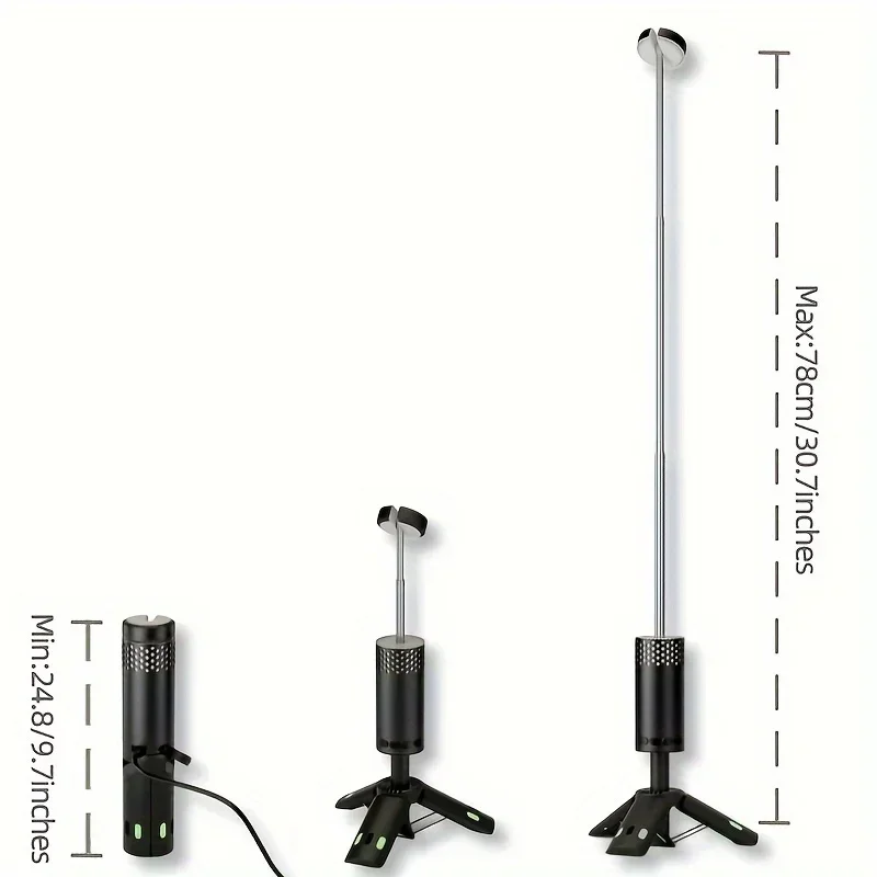 Telescopic Camping Light Rechargeable Fishing Lantern Dimming Night Atmosphere Light Emergency Light for Power Failure 8000mAh